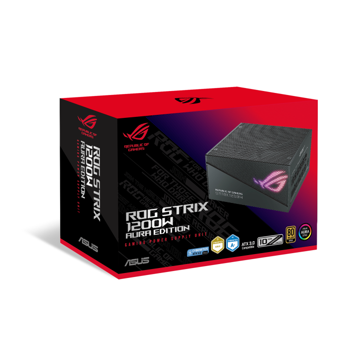 ROG STRIX PSU 1200W Gold Aura Edition ROG STRIX PSU 1200W Gold Aura Edition